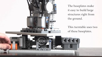 MinuteBot Technic Baseplate: LEGO MINDSTORMS NXT Turntable