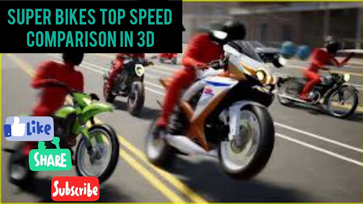 SUPER BIKES TOP SPEED COMPARISON VIDEO IN 3D #viral #super bike top speed video #foryou #sportsbike