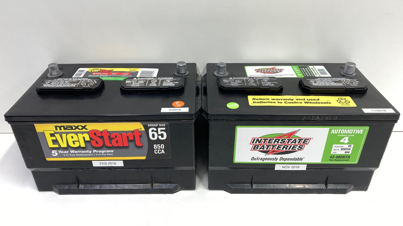 65-48/H6-AGM battery  Interstate Batteries