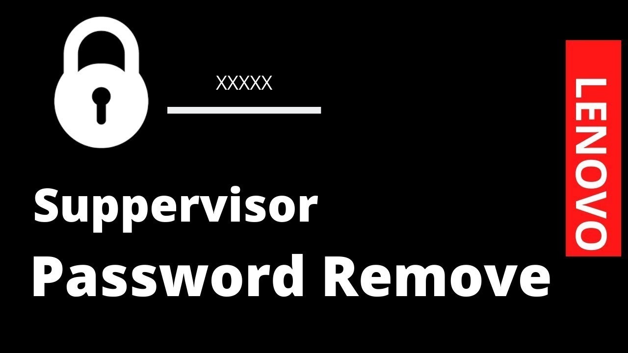 LENOVO Thinkpad BIOS AUTO-PATCHER for Supervisor Password Removal