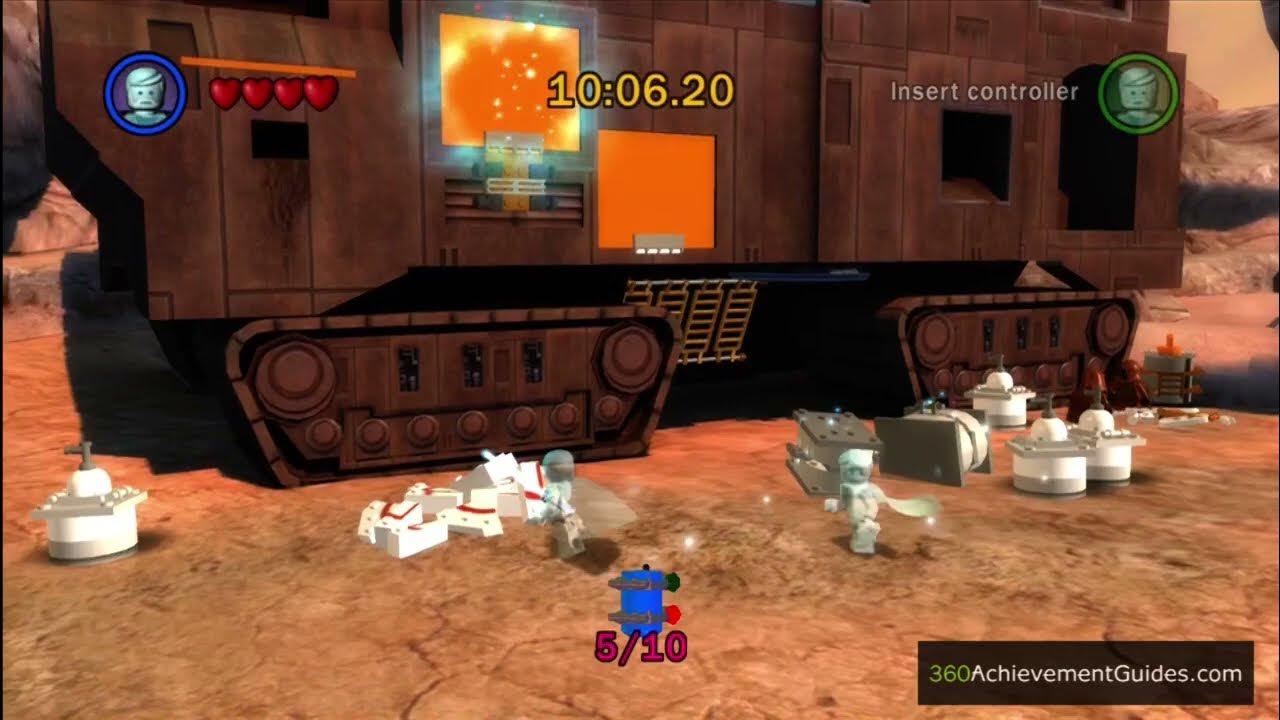 Lego Star Wars Through The Jundland Wastes Minikits LEGO Star Wars: TCS - Blue Minikit Guide - Episode IV: Through The