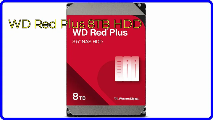 REVIEW (2025): WD Red Plus 8TB HDD. First Look.