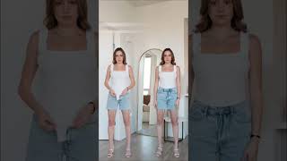 ✨EASY HACK✨ to turn your bodysuit into a crop top WITHOUT cutting it! 🚫🙅‍♀️ #shorts