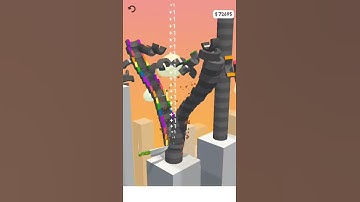 Slice It All funny gameplay (Android & IOS) level 45 #Shorts#mobilegame #Hslazy#Gameplay#iOS#Android