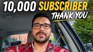 10,000 Subscriber Thank You
