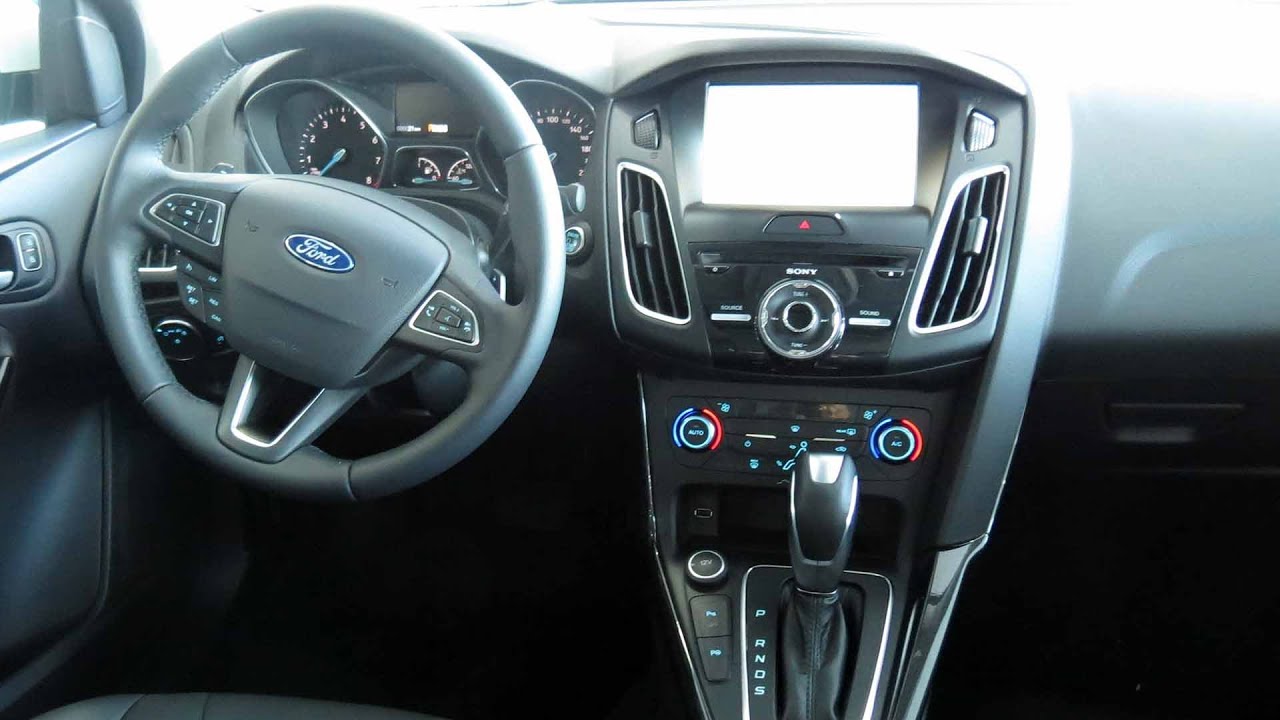 Ford Focus 2016 Fastback - interior - detalhes - www.car.blog.br - YouTube