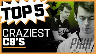 SO. MUCH. PAIN. | Top 5 Craziest C9's of the Season