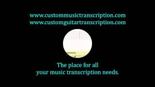 Pretty Little Foot | Raging Slab | Custom Guitar Transcription | Custom Music Transcription
