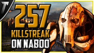 Star Wars Battlefront 2 General Grievous 257 Killstreak (Naboo)