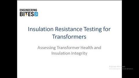 Insulation Resistance Testing for Transformers