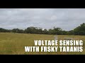 FrSky Telemetry Voltage Sensor and Audible Low Voltage Alarm with Taranis QX7