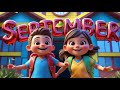 Months of the Year for Kids | Learn 12 Months Names | Little Kids Universe**