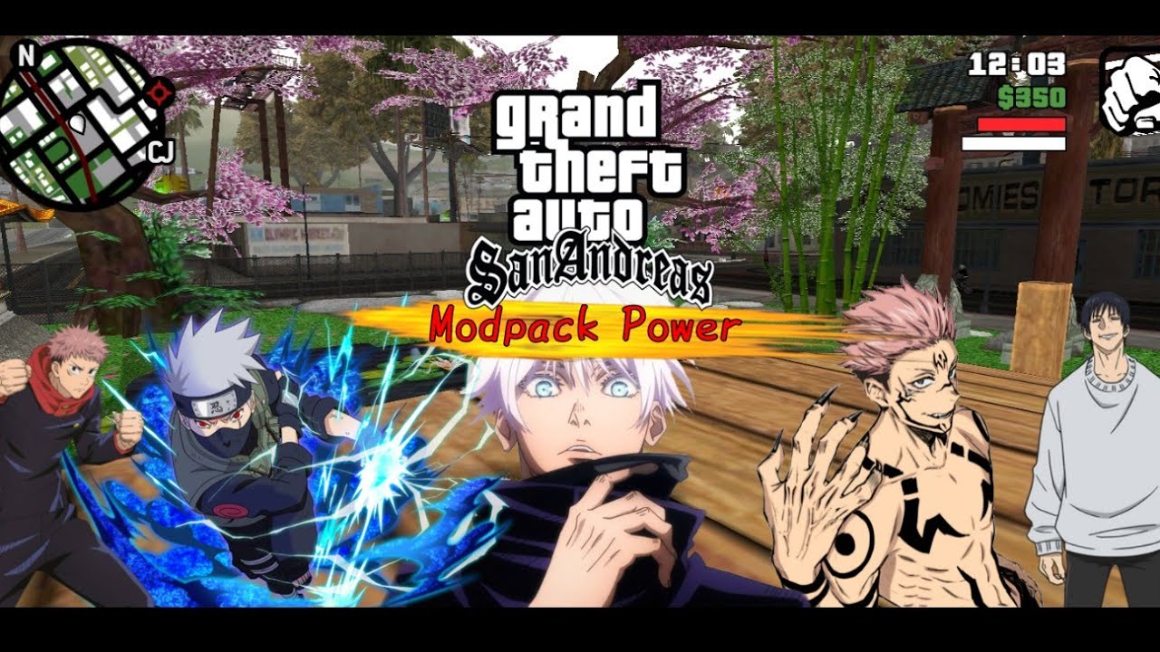 Modpack Powers || Gta sa andreas || Works on  all android