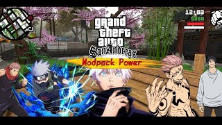 Modpack Powers || Gta sa andreas || Works on  all android