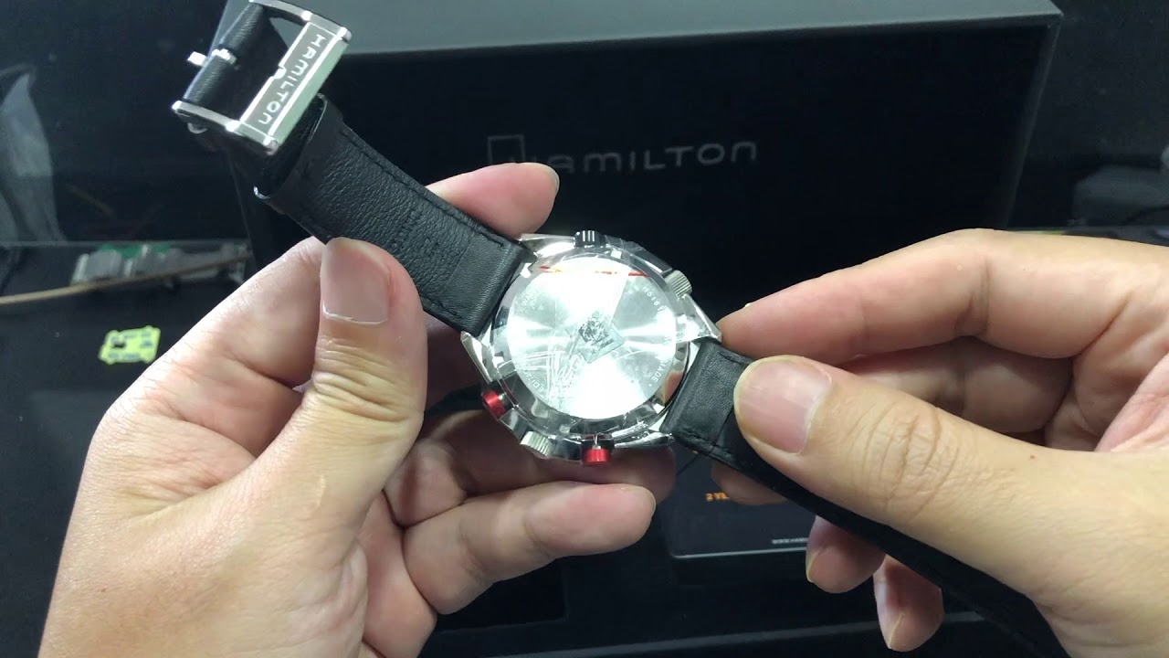 Unboxing of the Hamilton American Classic Chrono Matic 50 Auto Chrono  Limited Edition - YouTube
