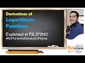 Derivatives of Logarithmic Functions || Differential Calculus in Filipino