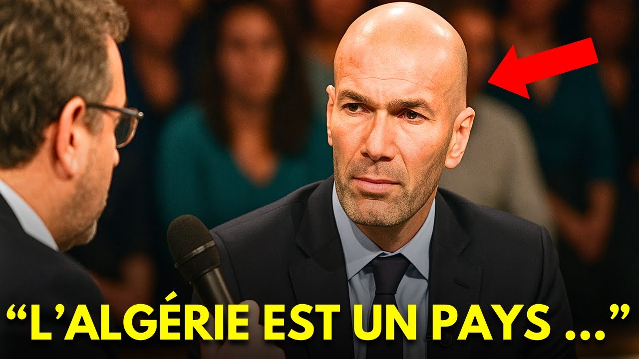 Un Journaliste Provoque Zidane sur l’Algérie – Ce Qu’Il Répond Touche des Millions de Gens