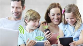 Amped Wireless TAP-EX3 High Power Touch Screen AC1750 Wi-Fi Range Extender