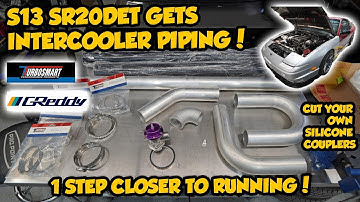 S13 SR20DET Gets Custom Intercooler Piping Fabricated