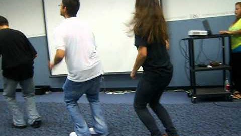 Alpha Psi Lambda after event stroll