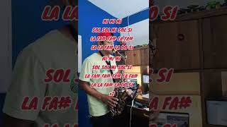 el colesterol notas para sax alto 🎷🎶