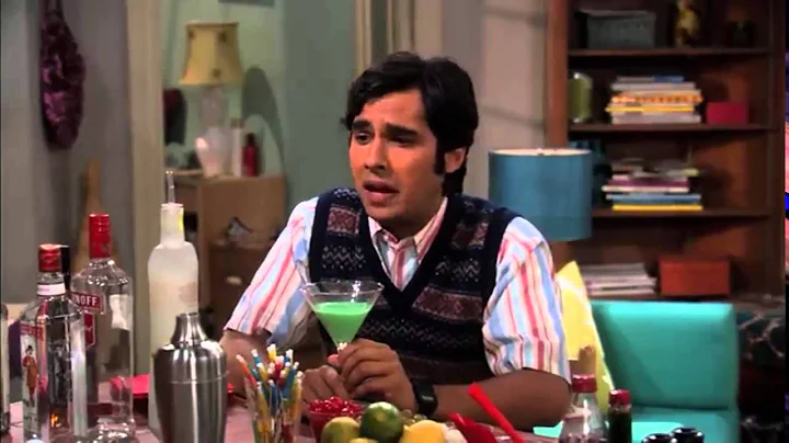 The Big Bang Theory Raj speaks to Penny for the fi...