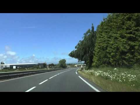 Driving On The D786 From 22190 Plérin To 22520 Binic, Brittany, France 30th May 2014