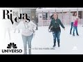 The girls go ice skating in Rockefeller | The Riveras | Universo