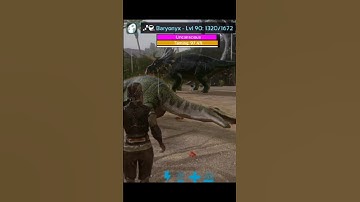Tame Baryonyx Ark Mobile #shorts