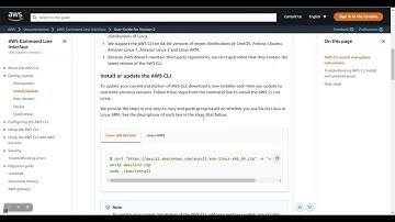 Amazon Cloud: How to Install AWS CLI
