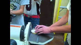 How To Make  Wood Coasters With High School Students Fall 2011