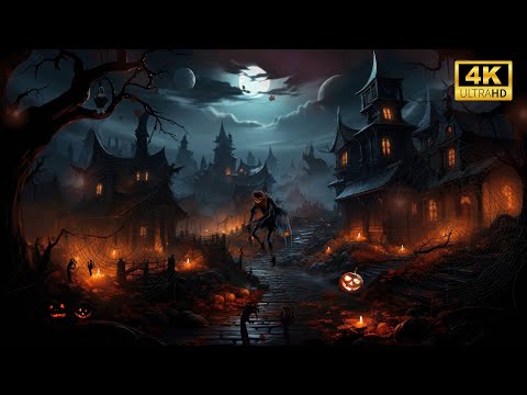 Spooky Halloween Music 🎃 For Late October Evenings👻4K Ultra HD