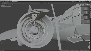 Blender Time-lapse Modeling Stargate F-302 05