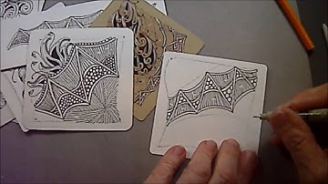 Twing Tangle Pattern Lesson #50