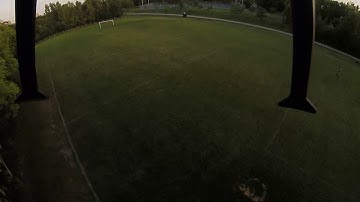 Crash of the Syma 8HW - equipped with a Gopro camera