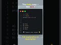 Python Logic Check 🤯 | AND vs OR Explained (Tricky One!) #coding #correctcoding #programminglanguage