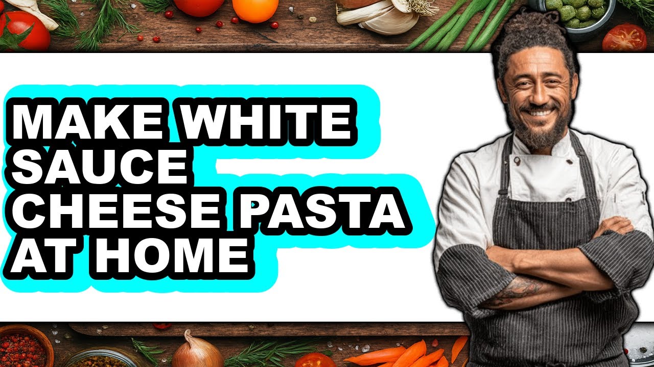 How To Make White Sauce Cheese Pasta At Home (Only Way)