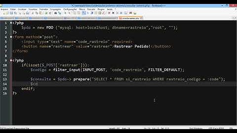 Sistema de Rastreio Simples de Pedidos em PHP