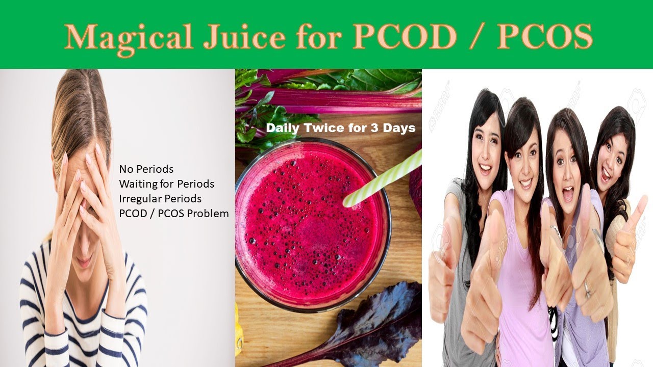 Natural Juice for PCOD / PCOS Magical Drink For PCOD Dissolve PCOD in 3 Days Solution 4