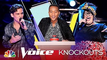 Thumbnail of Katie Kadan and Max Boyle Each Bring the Star Power - The Voice Knockouts 2019