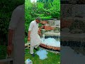 Beautiful Natural stone #waterfall design