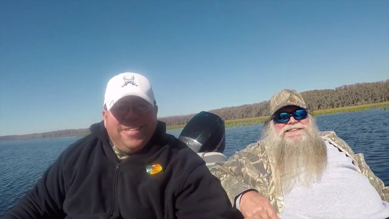 Fishing with Ramrod Fishing and Outdoors for crappie on Lake Lochloosa