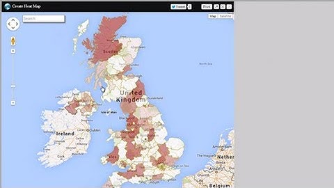 Create Heat Map in iMapBuilder Online, GMap V2