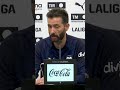 💬 Carlos Corberán: "Hay que mirar los partidos de frente para ser el mejor Valencia CF posible"
