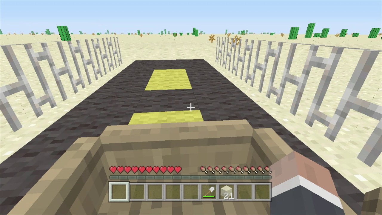 Minecraft Roadpro HOW TO MAKE A WORKING ROAD IN MINECRAFT!!!!!! - YouTube