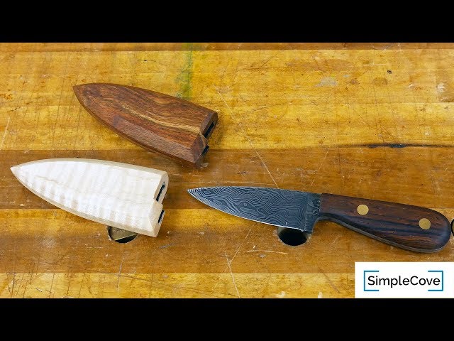 Easy DIY: A Knife Sheath Made from Balsa Wood