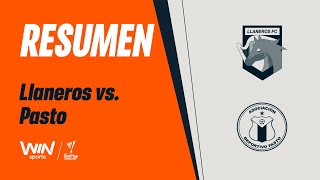 Llaneros Vs. Pasto Resumen Y Es Liga Betplay Dimayor 2025-2 Fecha 8