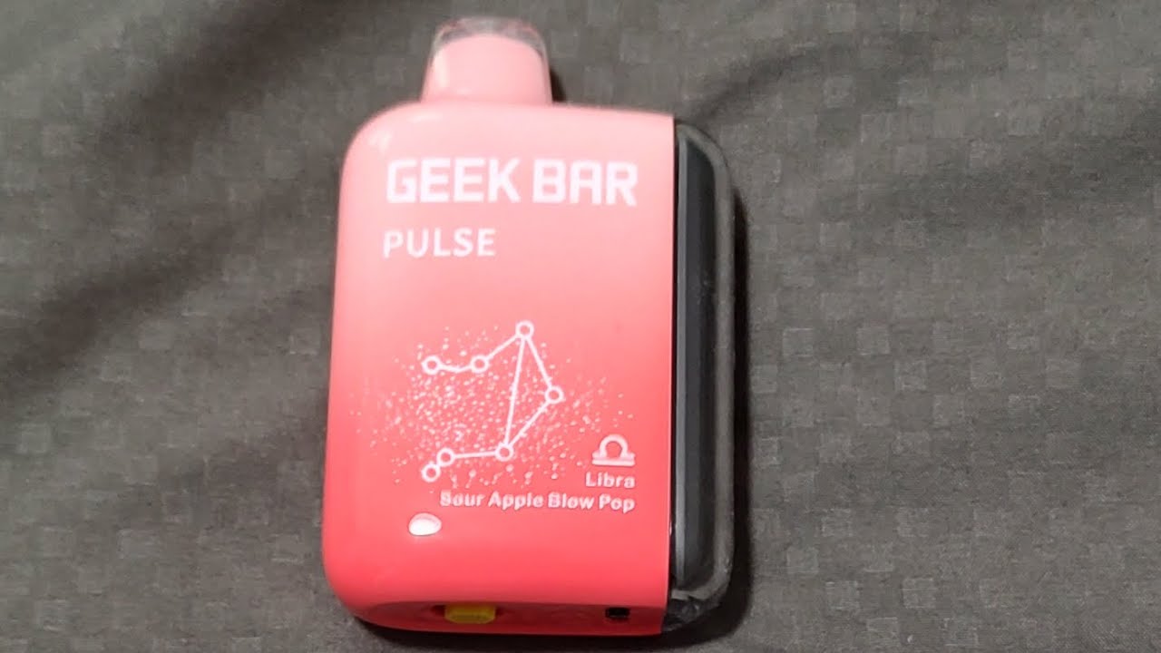 Geek Bar Pulse Sour apple blow pop 🍏🍏