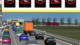 PTV Vissim: Simulation of Active Traffic Management