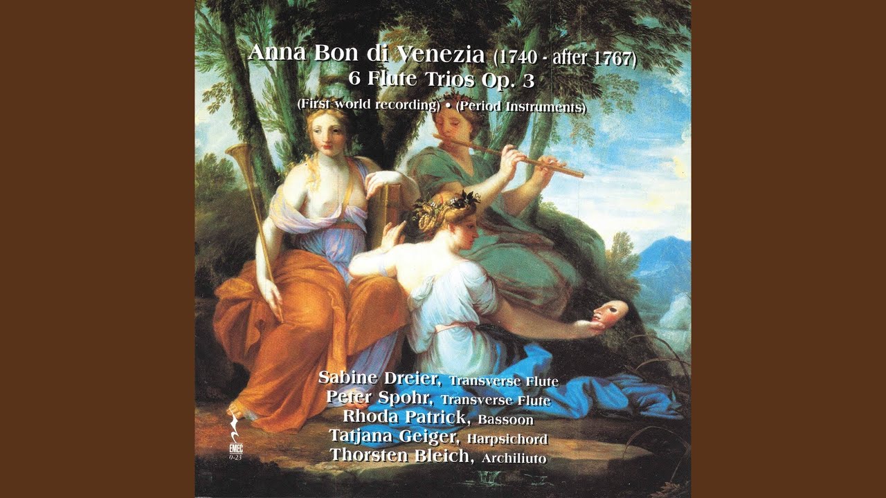 Flute Trio No 6 In A Major Op 3 No 6 Iii Allegro Sabine Dreier Shazam